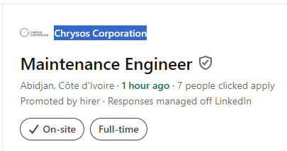 Chrysos Corporation