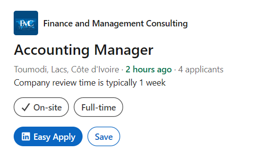 Finance and Management Consulting